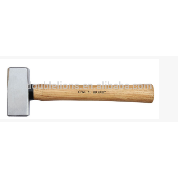 FRENCH TYPE STONING HAMMER W/HICKORY HANDLE